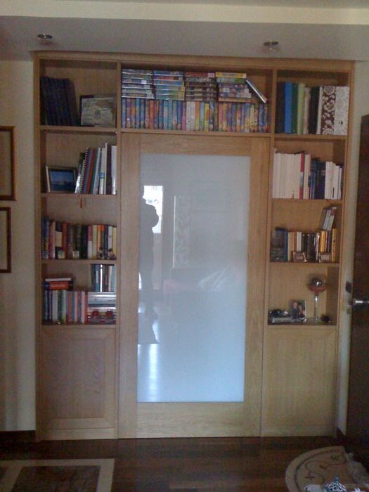 Libreria extra officine Libreria divisoria con porta